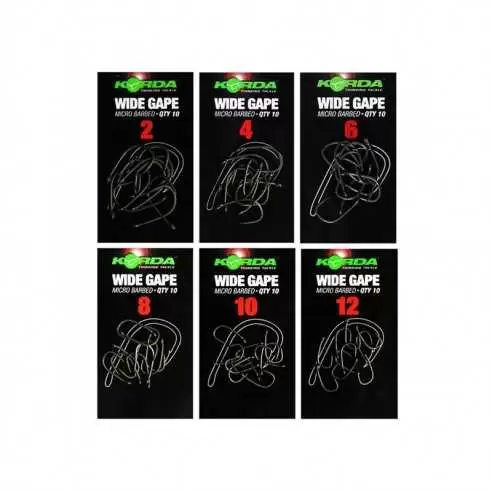 Korda Wide Gape Hooks