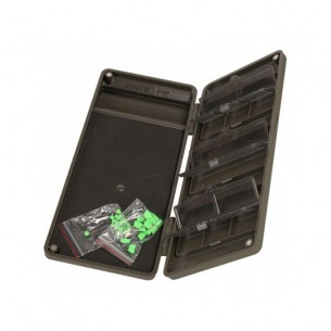 Neu Tackle Safe Tackle Box super compact Storage System Stiff Rig Box 27 Fächer