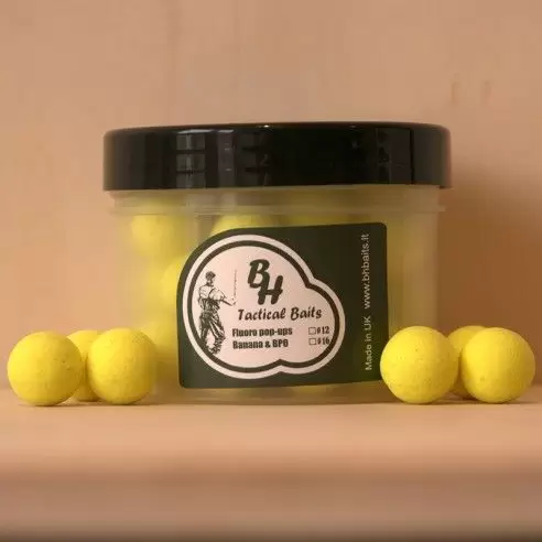 Плавающие Бойлы BH Tactical Baits Banana Pop Ups