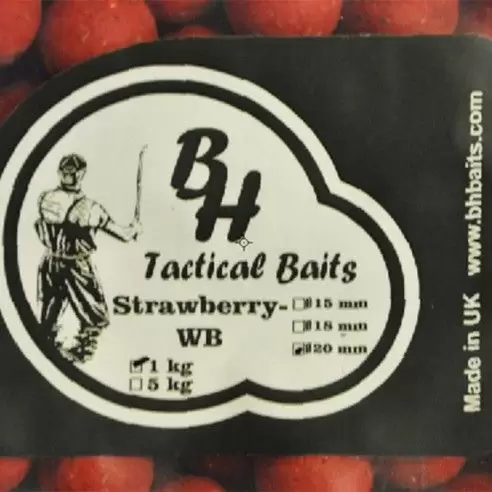 BH Tactical Baits Strawberry 18mm 1kg