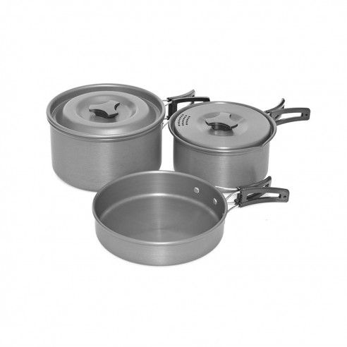 Virtuvės Puodų Rinkinys Trakker Armolife 3pce Cookware Set