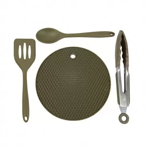 Virtuvės Įrankių Rinkinys Trakker Armolife Silicone Utensil Set