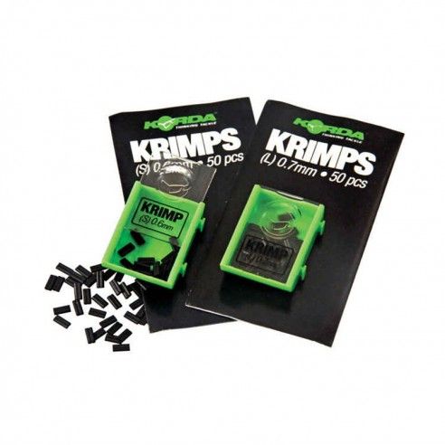 Korda Krimps 50pcs pack in Assorted Sizes