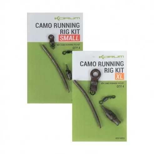 Набор для Скользящего Монтажа Korum Camo Running Rig kit