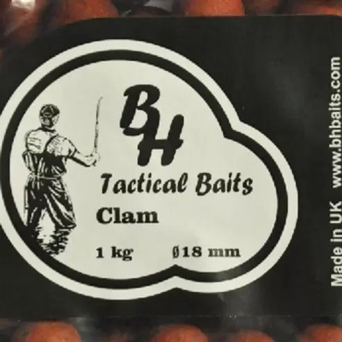 Šeriminiai Boiliai BH Tactical Baits Clam 20mm 1kg