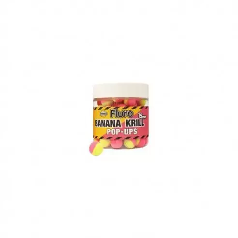 Dynamite Baits Two Tone Pop-Up - Krill & Banana 15mm|Krante.LT|Home