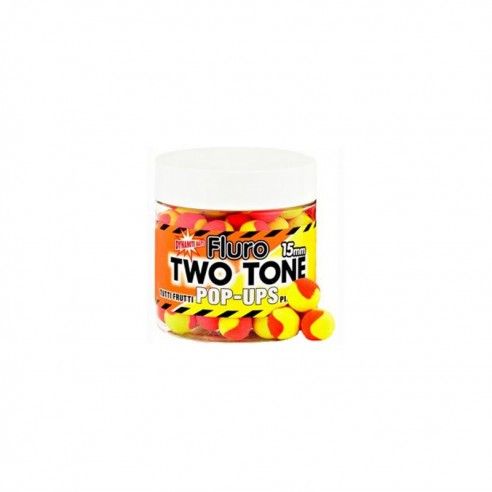 Dynamite Baits Two Tone Pop-Up - Tutti Frutti & Pineapple 15mm