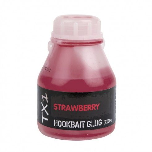 Жидкая Добавка Shimano Hookbait Glug TX1 Strawberry 200ml