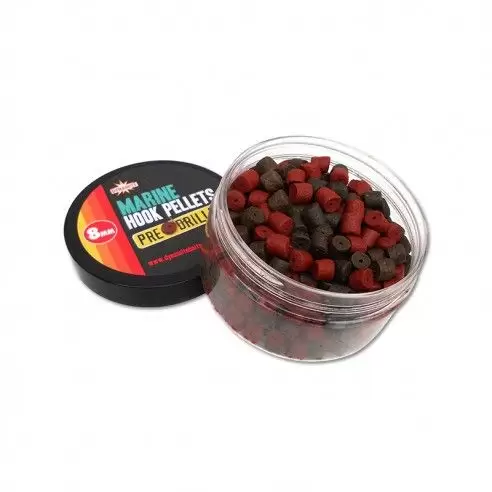 Gaudiminės Peletės Dynamite Baits Marine Halibut Hook Pellets Pre-Drilled 8mm