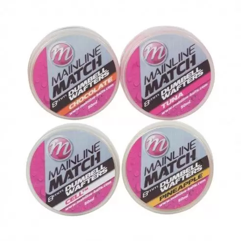 Gaudiminiai Boiliai Mainline Match Dumbell Wafters Tuna