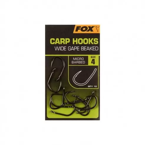 Fox Carp Hooks Wide Gape Beaked|Krante.LT|Home