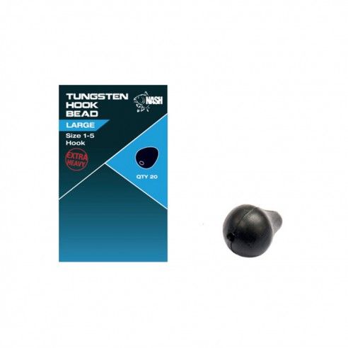 Sunkinti Guminiai Fiksatoriai Nash Tungsten Hook Bead