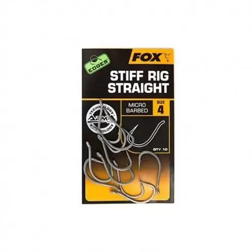 Крючки Fox Stiff Rig Straight