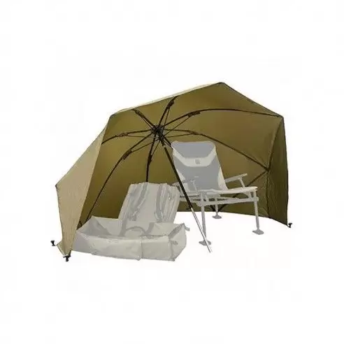 Skėtis Korum 50 Graphite Brolly Shelter