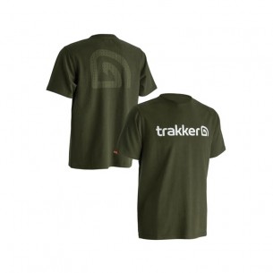 Trakker CR Camo Logo Black Fishing T-Shirt