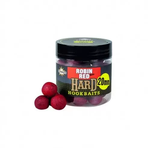 Gaudiminiai Boiliai Dynamite Baits Hard Hook Baits - Robin Red 20mm