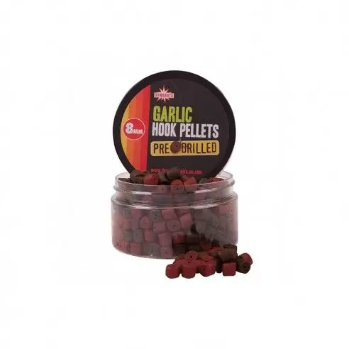 Gaudiminės Peletės Dynamite Baits Garlic Pre-Drilled Hook Pellets - 8mm