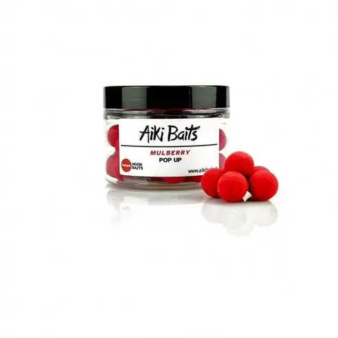 Plaukiantys Boiliai Aiki Baits Mulberry Pop Ups