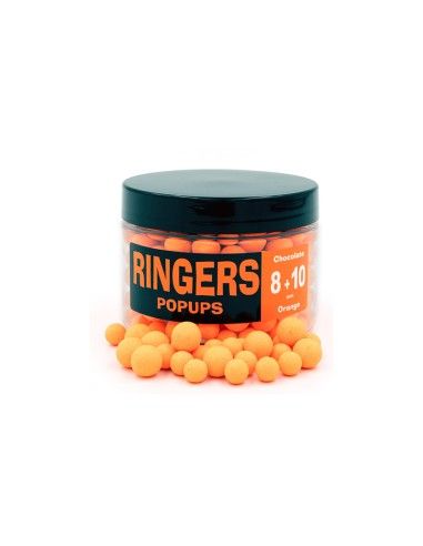 Plaukiantys Boiliai Ringers Orange Chocolate Pop-Ups 8-10mm