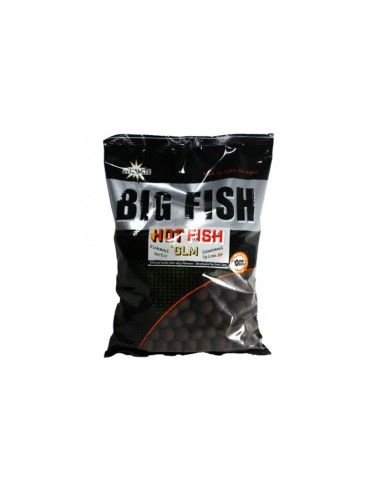Dynamite Baits Hot Fish GLM Boilies 15mm Прикормочные Бойлы