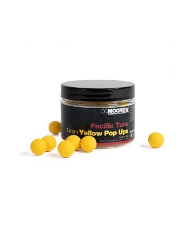 CC Moore Pacific Tuna Yellow Pop Ups Plaukiantys Boiliai