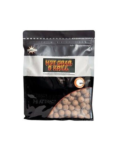 Dynamite Baits Hot Crab Krill Boilies 26mm Прикормочные Бойлы