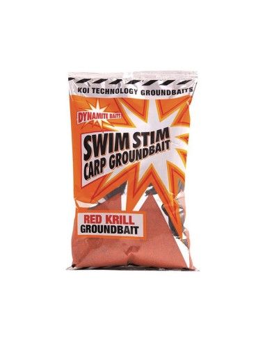 Sausas Jaukas Dynamite Baits Swim Stim - Red Krill Groundbait 900g