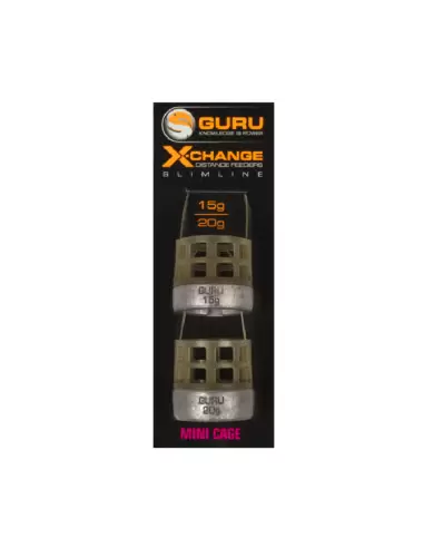 Guru Slimline X-Change Distance Feeder Mini 15g+20g Кормушка