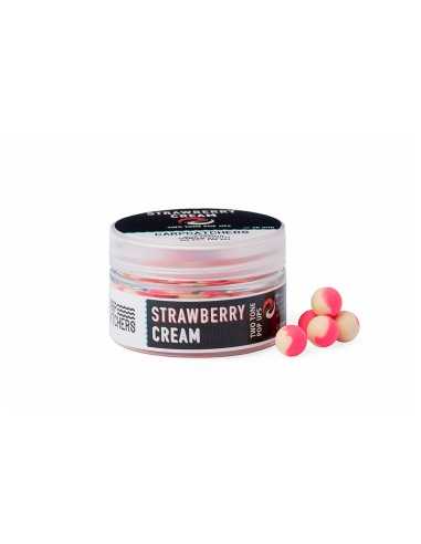 Carp Catchers Strawberry Cream Pop Ups Plaukiantys Boiliai