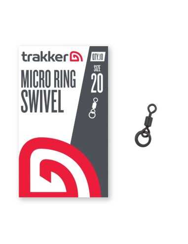 Trakker Micro Ring Swivel Size 20 Suktukas Su Žiedeliu