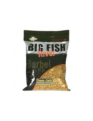 Dynamite Baits Big Fish River Cheese&Garlic Pellets 4,6,8mm Mix