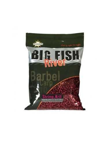 Dynamite Baits Big Fish River Shrimp&Krill Pellets 4,6,8mm Mix