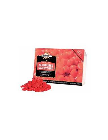 Dynamite Baits Frenzied Flavoured Sweetcorn KRILL Red 200g Gaudiminiai Kukurūzai