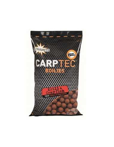 Dynamite Baits Carptec Krill&Crayfish Boilies 20mm Šeriminiai Boiliai