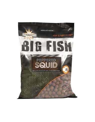Dynamite Baits Big Fish Peppered Squid Boilies 20mm