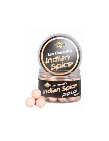 Dynamite Baits Ian Russsel's Indian Spice Pop Ups Plaukiantys Boiliai