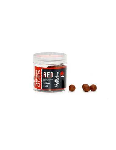 CarpCatchers Boilies SOLUBLE Hookbaits RED Gaudiminiai Boiliai