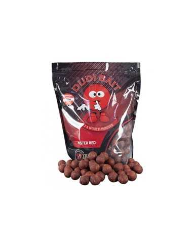 Dudi Baits Mister Red Soluble Boilies Šeriminiai Tirpstantys Boiliai