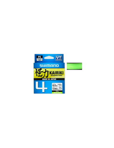 Shimano Kairiki 8 Mantis Green 150m Pintas Valas
