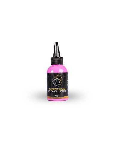 NashBait Scopex Squid Cloud Liquid Pink 100ml Skystas Papildas