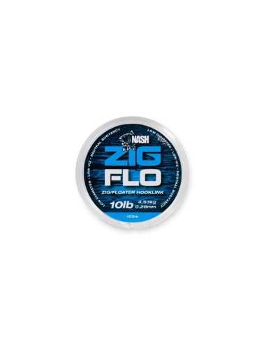 Nash Zig Flo 10lb 0,28mm 100m|Krante.LT|Line, hooklink