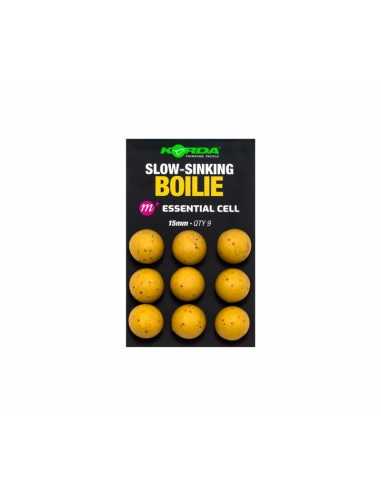 Korda Slow Sinking Boilie Essential Cell 15mm Dirbtinis Masalas krante.lt