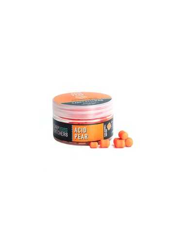 Carp Catchers Fluo Dumbell Wafters Acid Pear 10x7mm & 8x5mm Mix Gaudiminiai Boiliai