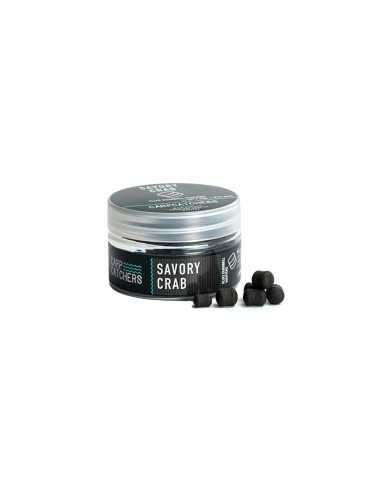 Carp Catchers Fluo Dumbell Wafters Savory Crab 10x7mm & 8x5mm Mix Gaudiminiai Boiliai