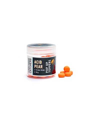 Carp Catchers Toppers Acid Pear Pop Ups 12&14mm Mix|Krante.LT|Boilies