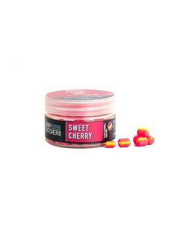 Carp Cathers KDA Fluo Dumbell Wafters Sweet Cherry 10x7mm & 8x5mm Mix Gaudiminiai Boiliai