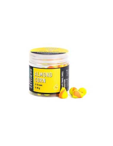 Carp Catchers KDA Fluo Snail Shell Wafters Almond Corn 15x12mm Gaudiminiai Boiliai
