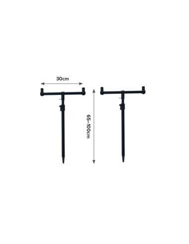 Carp Spirit CS 2/4 Rod Support Set Meškerių Laikikliai