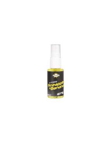 Dynamite Baits N-Ticers Pineapple&Banana Spray 30ml Masalo Purškalas