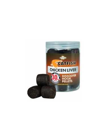 Dynamite Baits Chicken Liver Dissolver Pellet 30mm Gaudiminės Tirpstančios Peletės